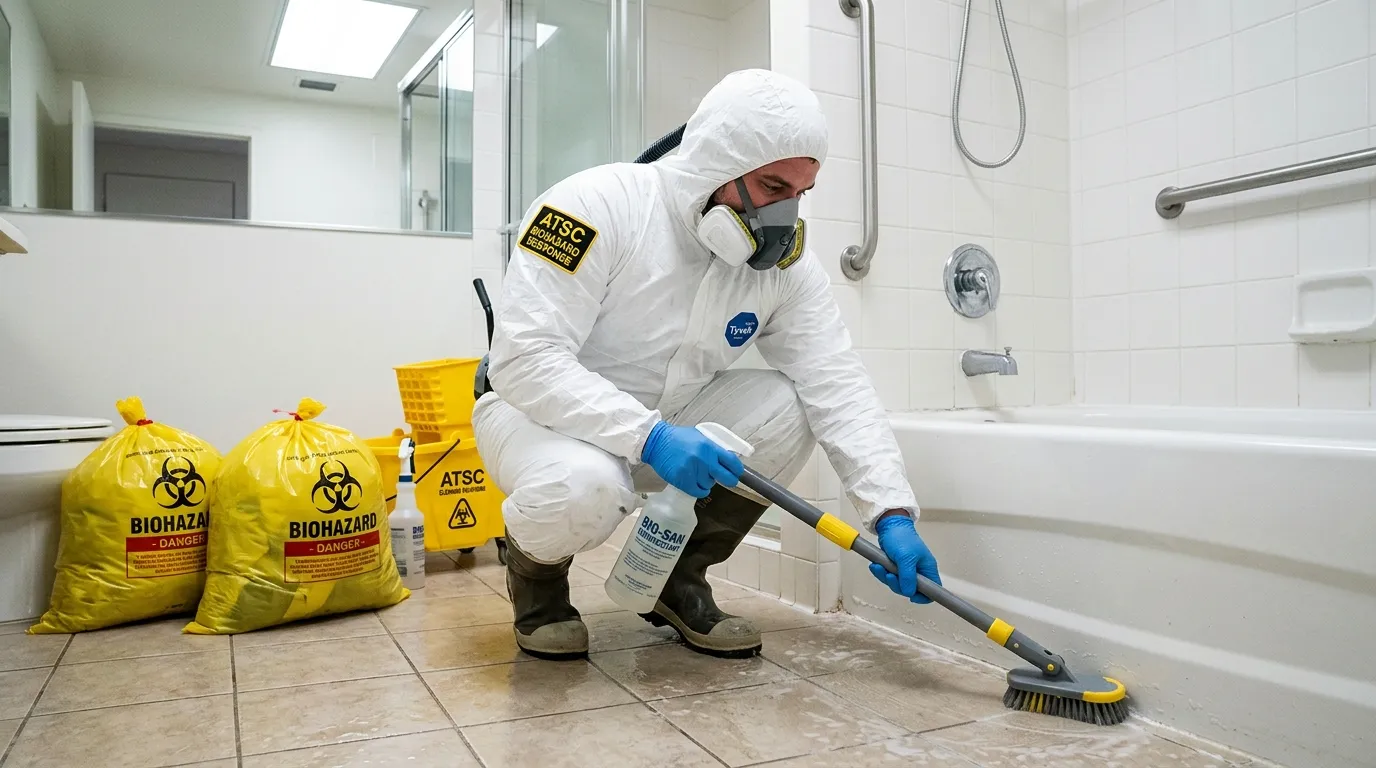 Decontamination equipment deployed for Blood Cleanup in West Samoset